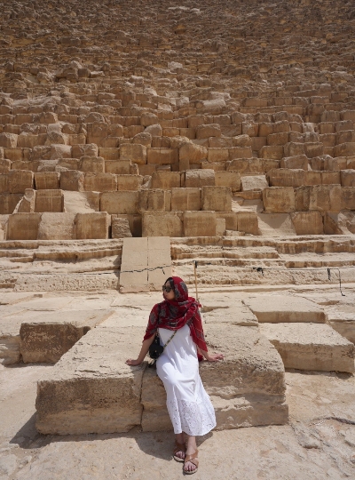 返回開羅 → 金字塔景觀餐廳 → 吉薩大金字塔和獅身人面像 → 哈利利市集 → Mall of Egypt 購物中心&家樂福